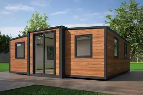 Proces prefabrykowanego pomieszczenia z pojemnikiem ekspansyjnym